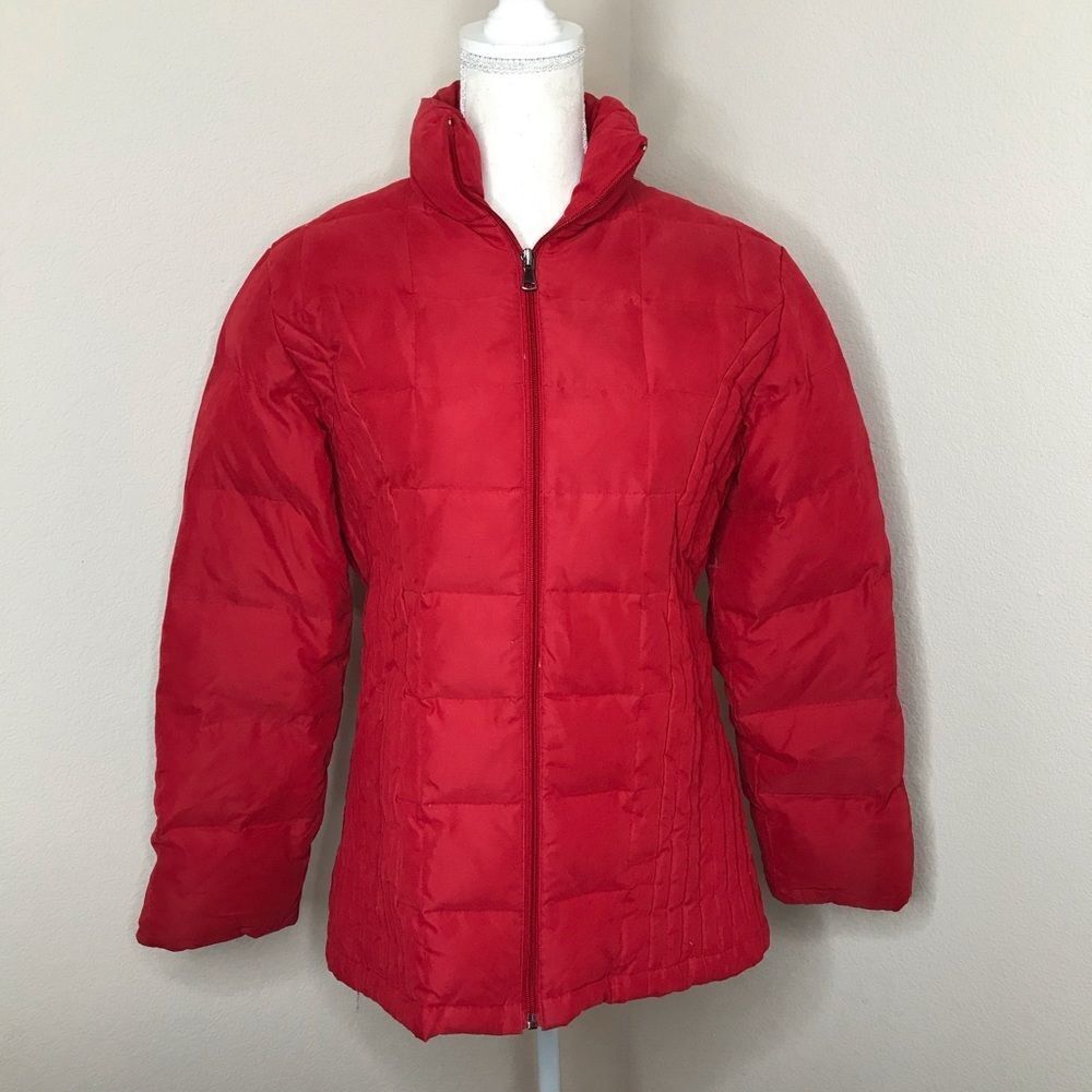 Early 2000s down filled puffer coat‎